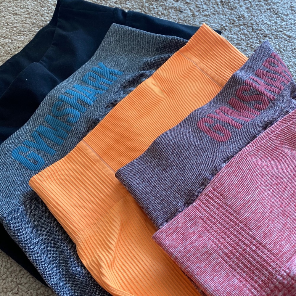 (5) Gymshark Legging Bundle